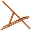 Miniatyrbillede 5 af 9: vidaXL foldbare strandstole 2 stk. stof flerfarvet