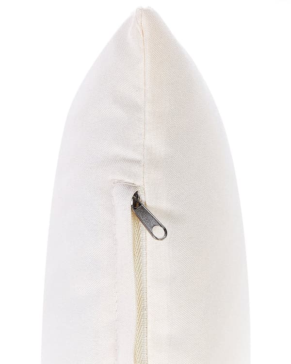 Havestol Off White Bambus Træ Lounge Stol til Haven Bambusstol til Udendørs Loungestol