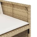 Miniatyrbillede 9 af 11: vidaXL havestole 4 stk. med hynder polyrattan beige