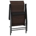 Miniatyrbillede 6 af 11: vidaXL havestole 8 stk. foldbar polyrattan brun