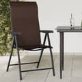 Miniatyrbillede 1 af 11: vidaXL havestole 4 stk. foldbar polyrattan brun