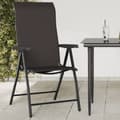 Miniatyrbillede 1 af 11: vidaXL havestole 8 stk. foldbar polyrattan sort