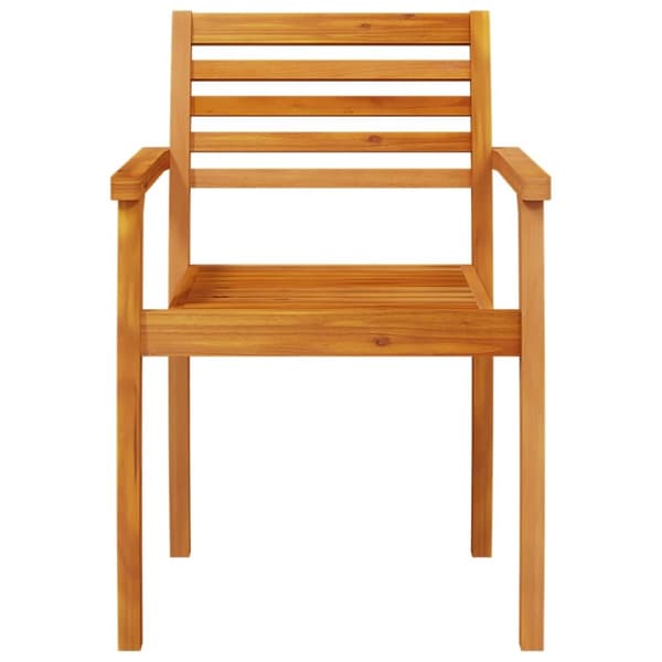 vidaXL havestole 2 stk. 59x55x85 cm massivt akacietræ