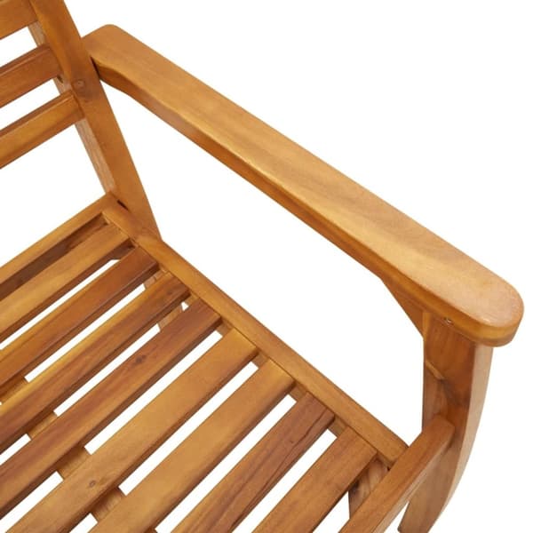 vidaXL havestole 2 stk. 59x55x85 cm massivt akacietræ