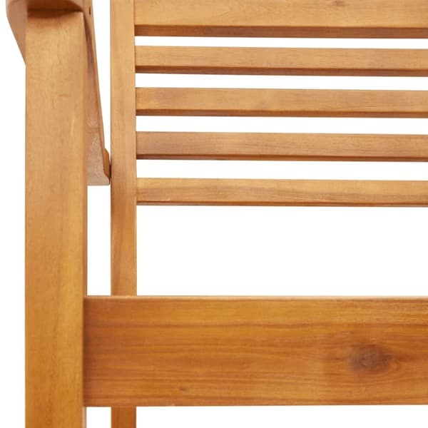 vidaXL havestole 8 stk. 59x55x85 cm massivt akacietræ