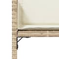 Miniatyrbillede 8 af 11: vidaXL havestole 4 stk. med hynder polyrattan beige