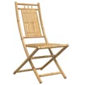 Miniatyrbillede 3 af 10: vidaXL foldbare havestole 4 stk. 46x66x99 cm bambus