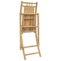 Miniatyrbillede 8 af 10: vidaXL foldbare havestole 4 stk. 46x66x99 cm bambus