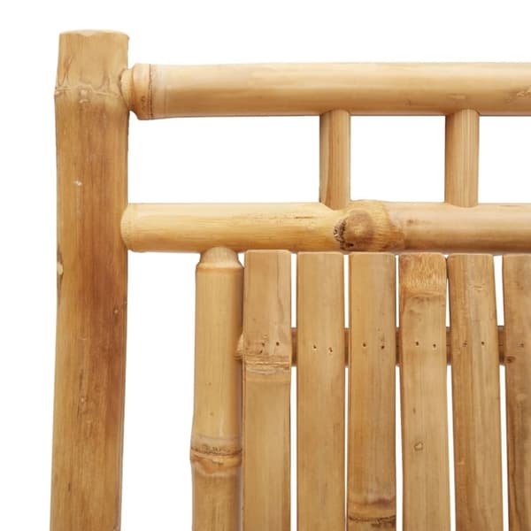vidaXL Hopfällbara trädgårdsstolar 8 st 53x66x99 cm bambu