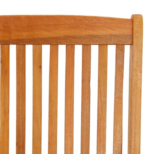 vidaXL foldbare havestole 2 stk. massivt eukalyptustræ - Havestole