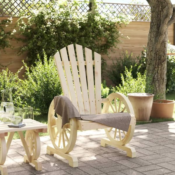 vidaXL Adirondack-havestol massivt grantræ - Havestole