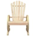Miniatyrbillede 5 af 10: vidaXL Adirondack-havestol massivt grantræ -  Havestole