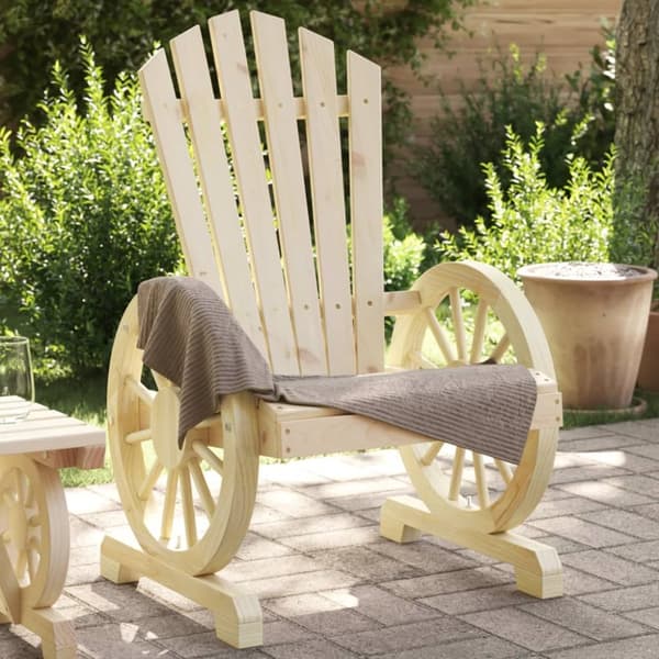 vidaXL Adirondack-havestol massivt grantræ - Havestole