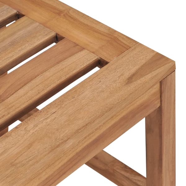 The Living Store Trädgårdsstolar 2 st massiv teak -  Utestolar