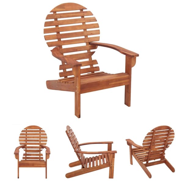 The Living Store Adirondackstol massivt akaciaträ - Utestolar