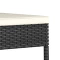 Miniatyrbillede 6 af 7: The Living Store havestole 2 stk. polyrattan sort -  Havestole