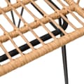 Miniatyrbillede 9 af 10: The Living Store havestole 2 stk. med armlæn 56x64x80 cm polyrattan -  Havestole