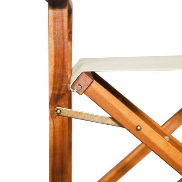 The Living Store instruktørstole 2 stk. massivt akacietræ - Havestole