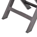 Miniatyrbillede 9 af 10: The Living Store foldbare havestole 2 stk. plastik mokkafarvet -  Havestole