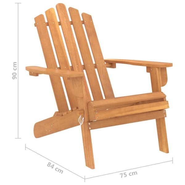 The Living Store Adirondack-havestol massivt akacietræ - Havestole