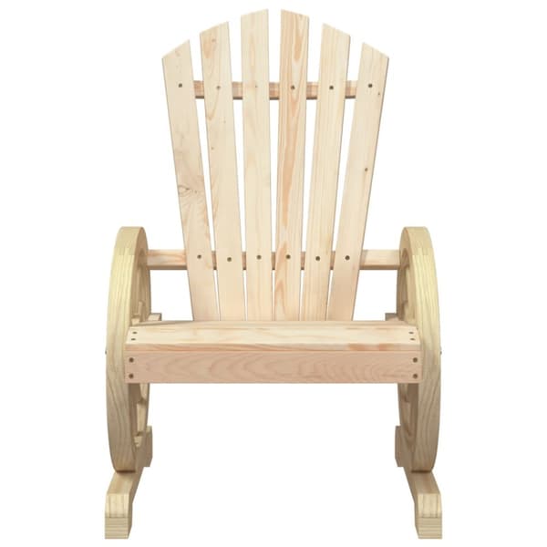 The Living Store Adirondackstolar 2 st massivt granträ -  Utestolar