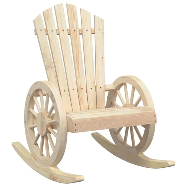 The Living Store Gungstol adirondack massivt granträ - Utestolar