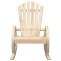 Miniatyrbild 5 av 10: The Living Store Gungstol adirondack massivt granträ -  Utestolar