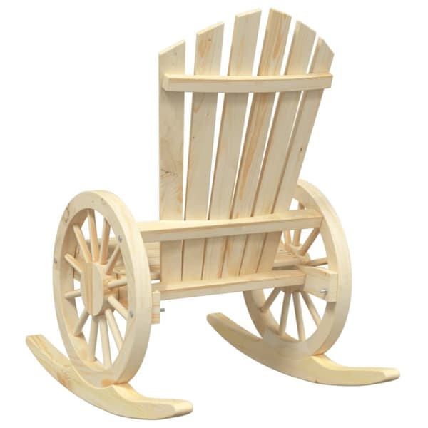 The Living Store Gungstol adirondack massivt granträ - Utestolar