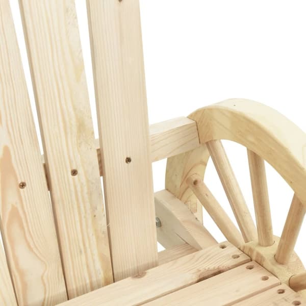 The Living Store Gungstol adirondack massivt granträ - Utestolar