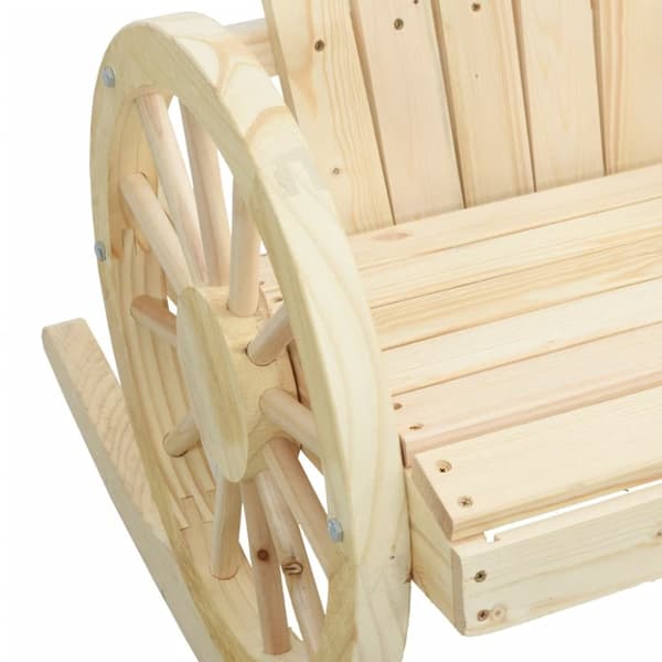 The Living Store Gungstol adirondack massivt granträ - Utestolar