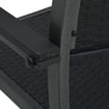 Miniatyrbillede 7 af 10: Havestole - Living havestole 2 stk. plastik rattanlook sort