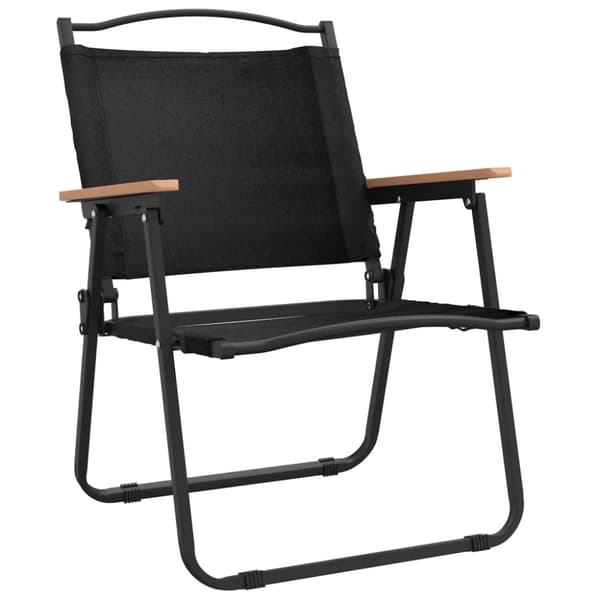 Havestole - Living campingstole 2 stk. 54x55x78 cm oxfordstof sort