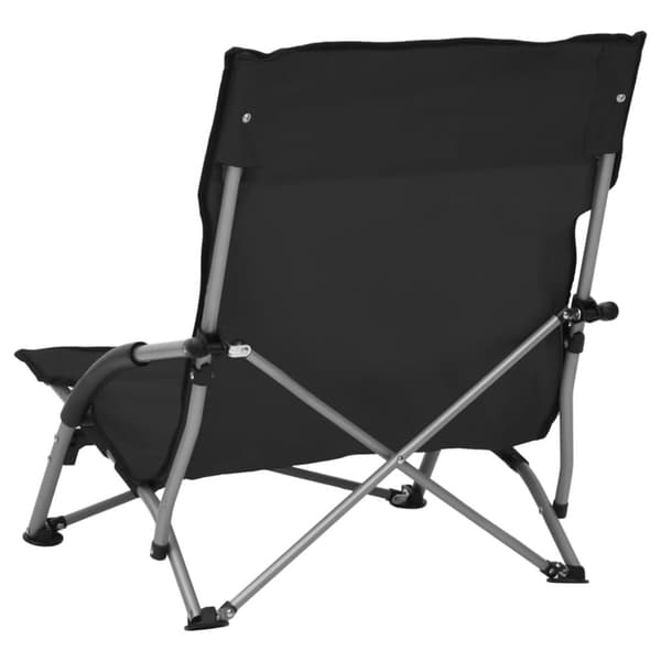 Havestole - Living foldbare strandstole 2 stk. stof sort