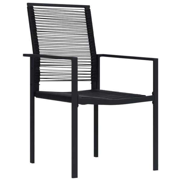 Havestole - Living havelamper 4 stk. PVC-rattan sort