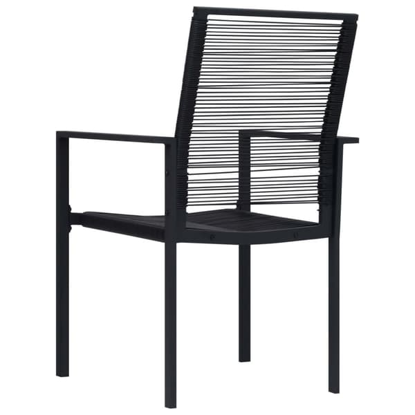 Havestole - Living havelamper 4 stk. PVC-rattan sort