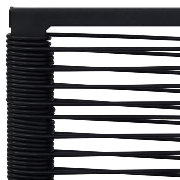 Havestole - Living havelamper 4 stk. PVC-rattan sort
