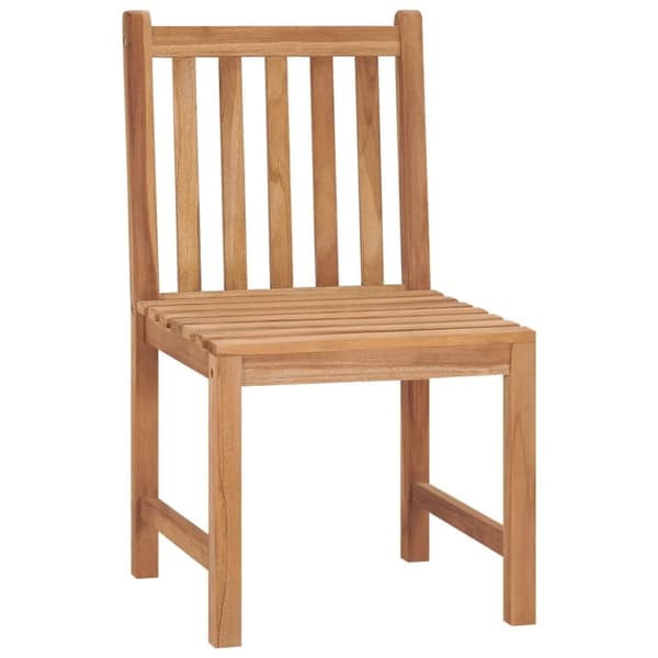 Utestolar - Living Trädgårdsstolar 2 st massiv teak