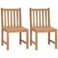 Miniatyrbild 2 av 9: Utestolar - Living Trädgårdsstolar 2 st massiv teak