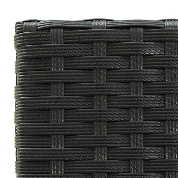 Barstolar 4 st svart konstrotting - Barstolsset - Barstol - Home & Living