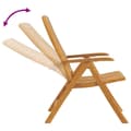Miniatyrbild 8 av 10: Justerbara trädgårdsstolar 2 st massiv teak - Stol - Stolar - Home & Living
