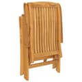Miniatyrbild 9 av 10: Justerbara trädgårdsstolar 2 st massiv teak - Stol - Stolar - Home & Living
