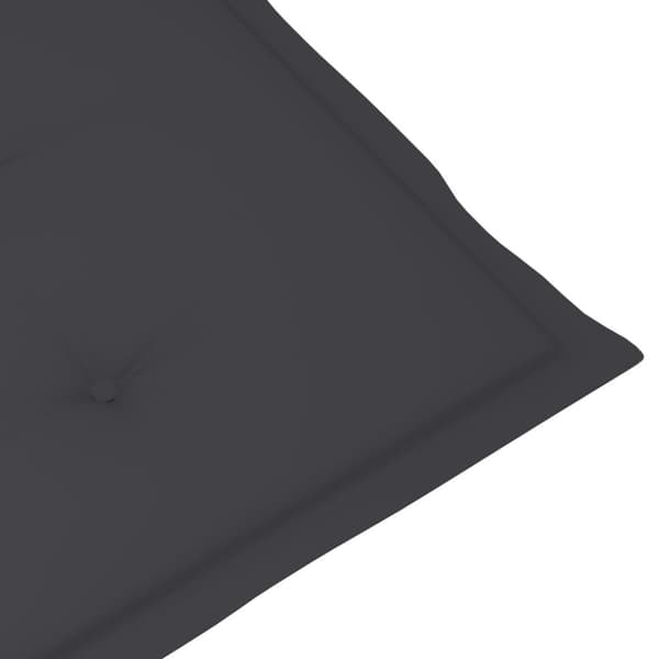 Foldbare havestole med hynder 8 stk. Massivt akacietræ - Havestol - Havestole - Home & Living