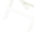 Miniatyrbillede 8 af 10: Foldbare havestole 2 stk. Plastik hvid - Havestol - Havestole - Home & Living