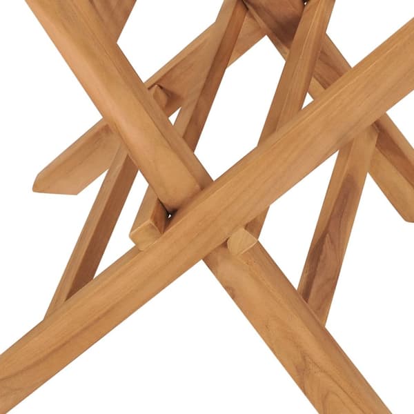 Foldbare havestole 4 stk. Massivt teaktræ - Havestol - Havestole - Home & Living