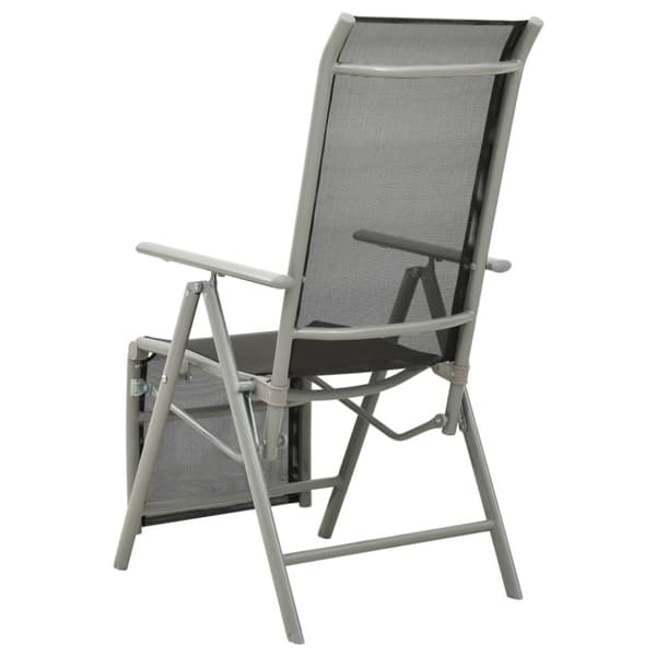 Postitionsstole 2 stk. Textilene og aluminium - Havestol - Havestole - Home & Living