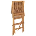 Miniatyrbild 7 av 10: Hopfällbara trädgårdsstolar 8 st massiv teak - Utestol - Utestolar - Home & Living