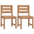 Miniatyrbild 2 av 8: Trädgårdsstolar 2 st massiv teak - Trädgårdsstol - Trädgårdsstolar - Home & Living