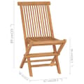 Miniatyrbild 10 av 10: Hopfällbar trädgårdsstol 2 st massiv teak - Trädgårdsmöbler - Trädgårdsmöbel - Home & Living
