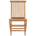 Miniatyrbillede 4 af 10: Foldbare havestole 2 stk. Massivt teaktræ - Havestol - Havestole - Home & Living