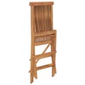 Miniatyrbillede 7 af 10: Foldbare havestole 2 stk. Massivt teaktræ - Havestol - Havestole - Home & Living